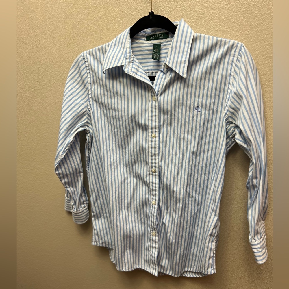 Ralph Lauren Cotton Oxford Shirt, Size Small